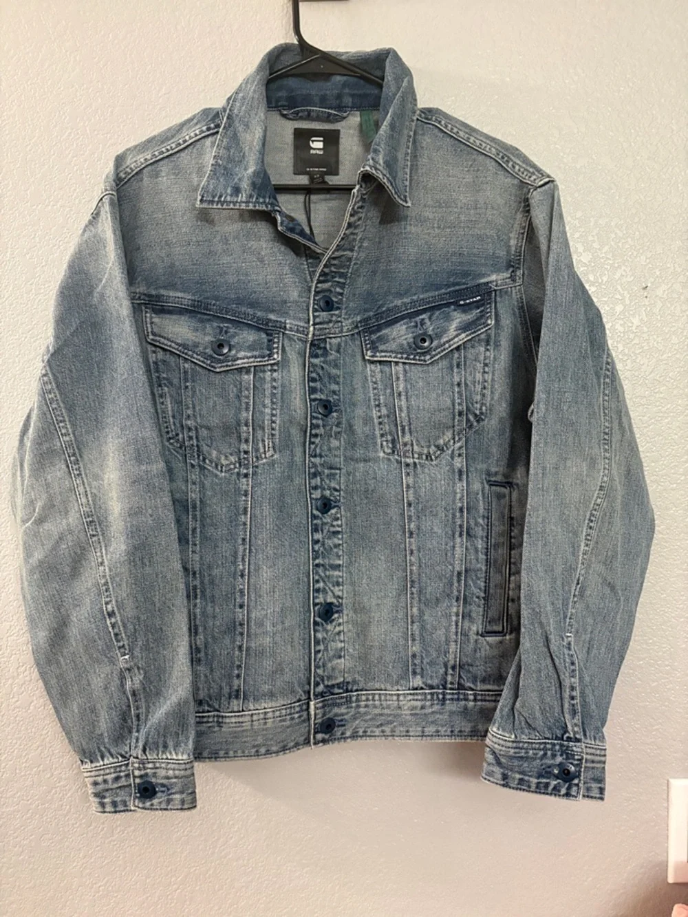 G-Star Faded Light Blue Denim Jacket